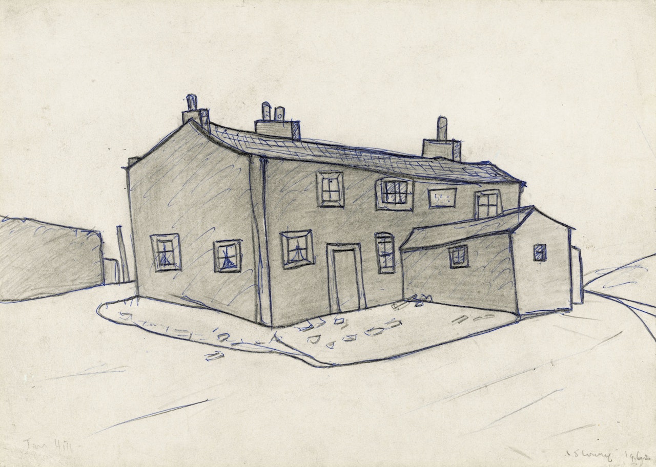 Tan Hill by Laurence Stephen Lowry