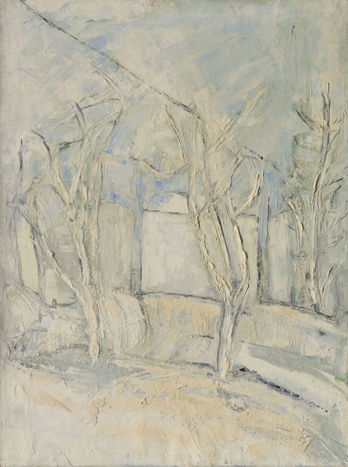 Snow Painting by Frank Bowling