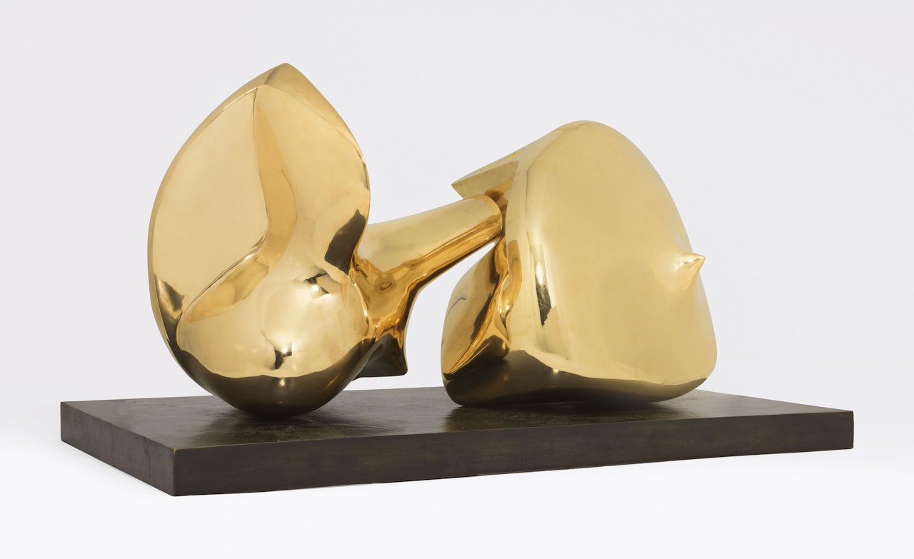 Two Piece Sculpture No. 7: Pipe by Henry Moore