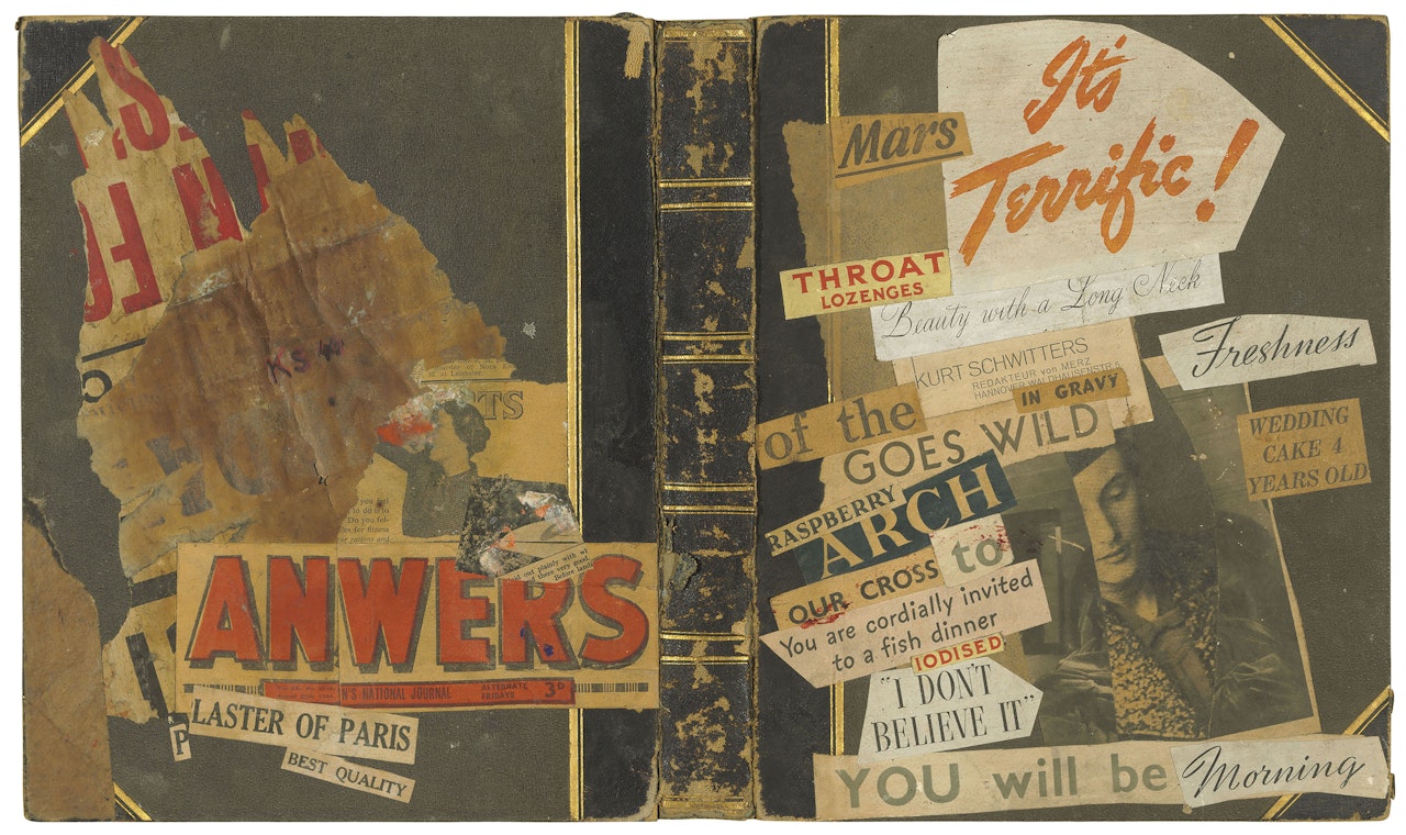 Untitled (It's terrific!) by Kurt Schwitters