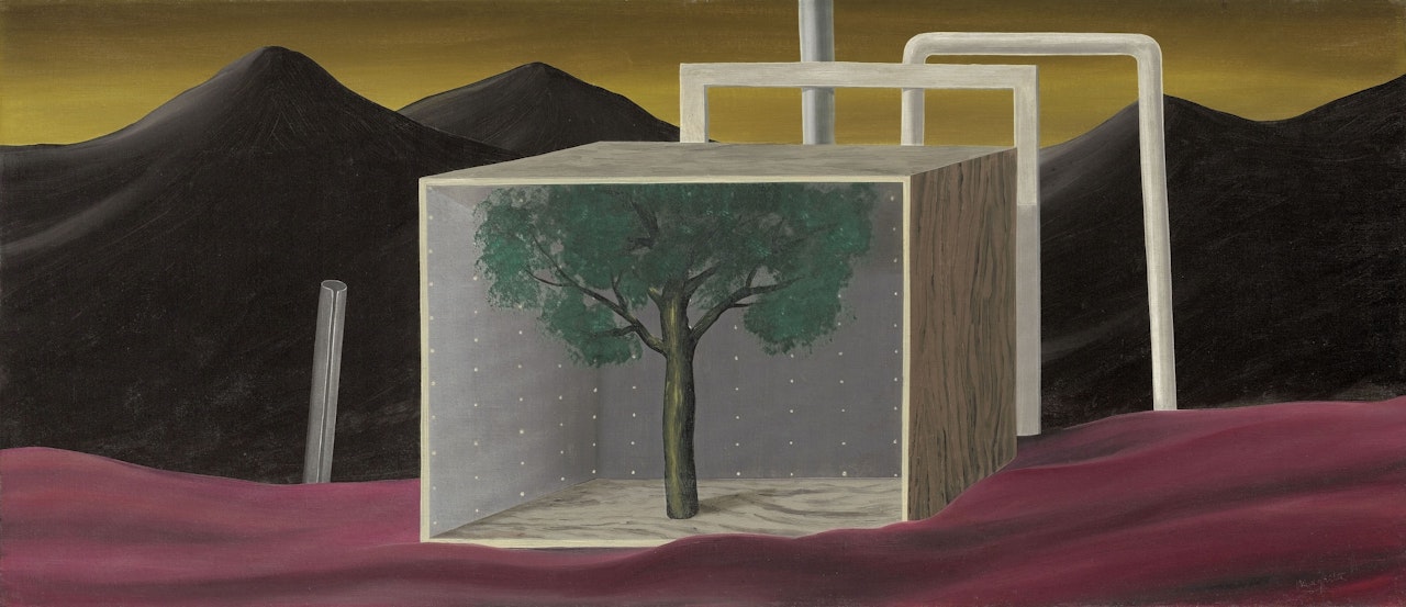 Le parc du vautour by René Magritte