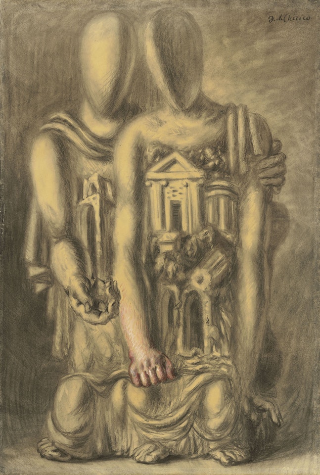 Oreste e Pilade by Giorgio de Chirico