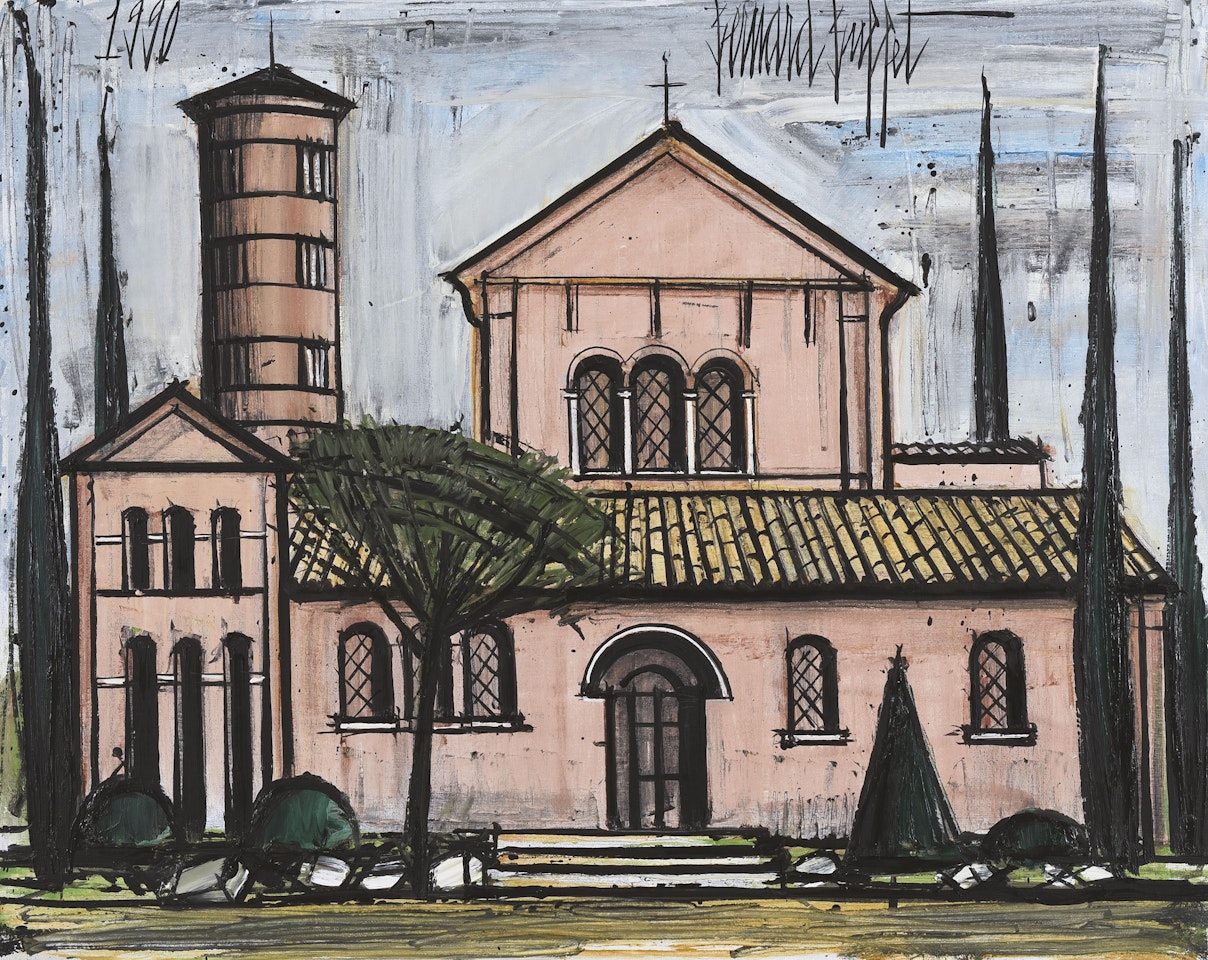 Ravenne, San Apollinare in Classe by Bernard Buffet