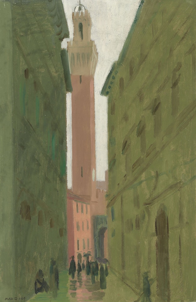 La Mangia, Sienne by Maurice Denis