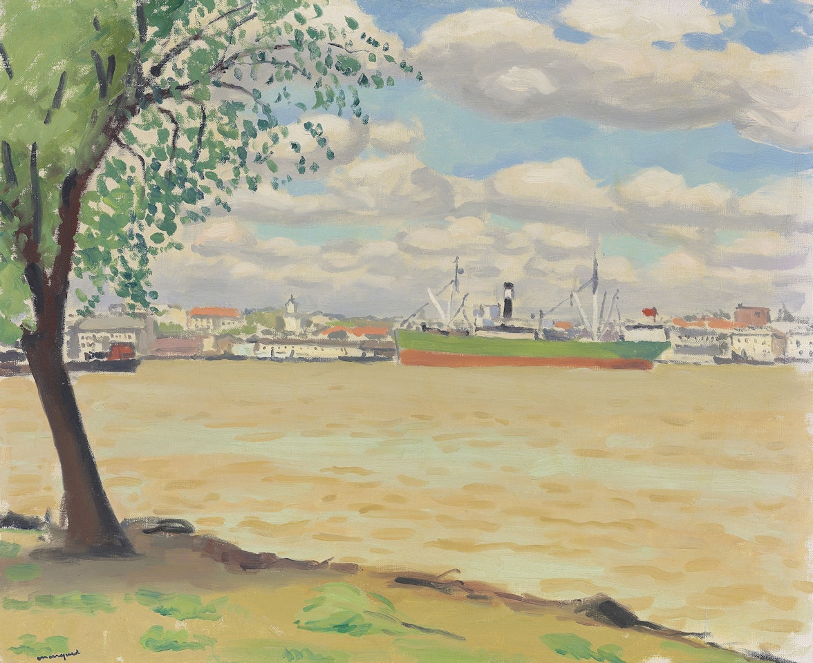 Le Danube à Galatz by Albert Marquet