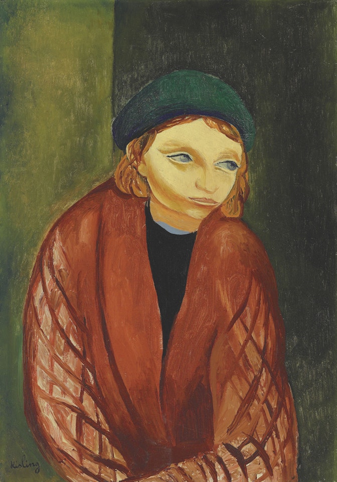 Jeune fille by Moïse Kisling