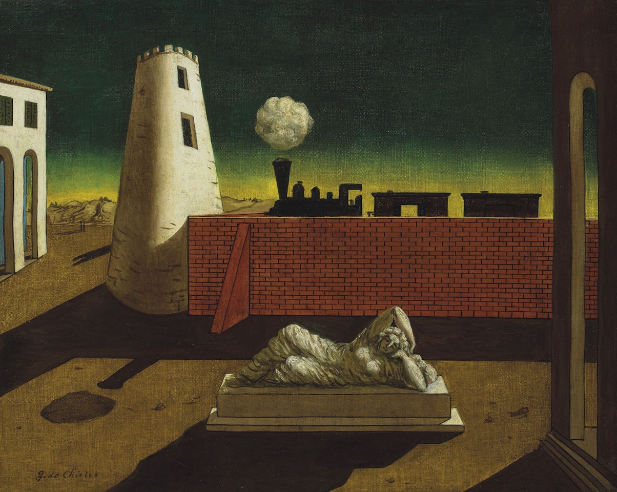 Piazza d'Italia by Giorgio de Chirico