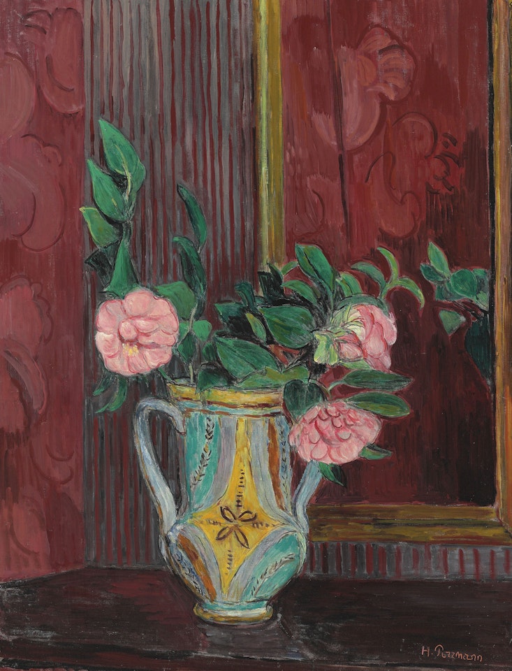 Kamelienstillleben by Hans Purrmann