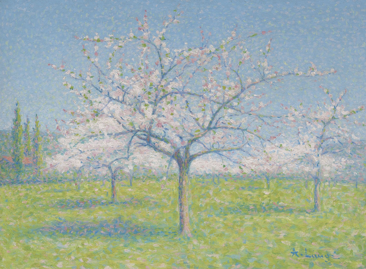 Verger en fleur by Achille Laugé