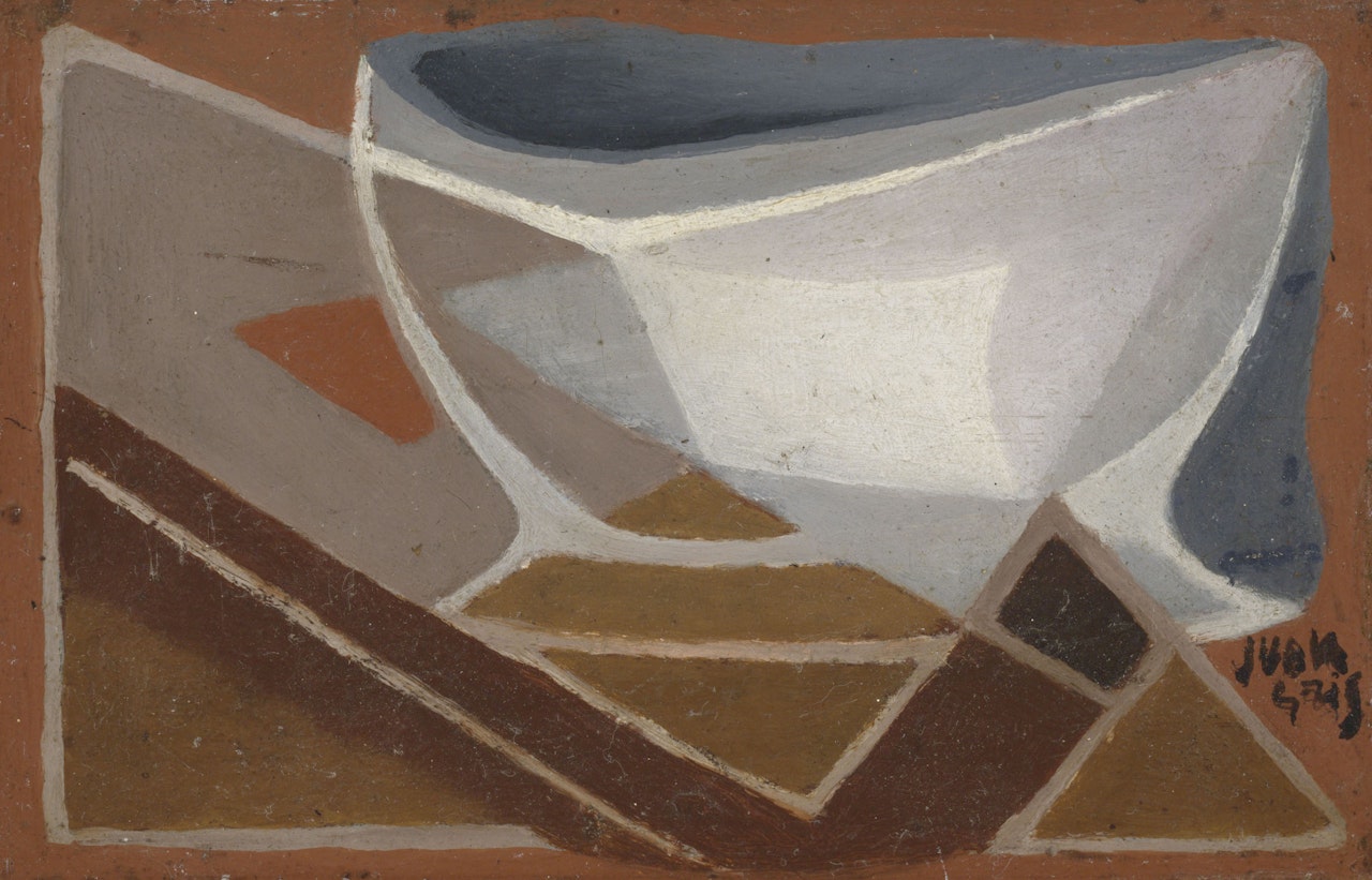 Bol et pipe by Juan Gris