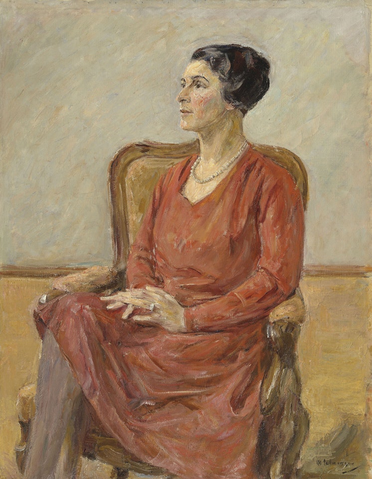 Bildnis Olga Neuberg by Max Liebermann