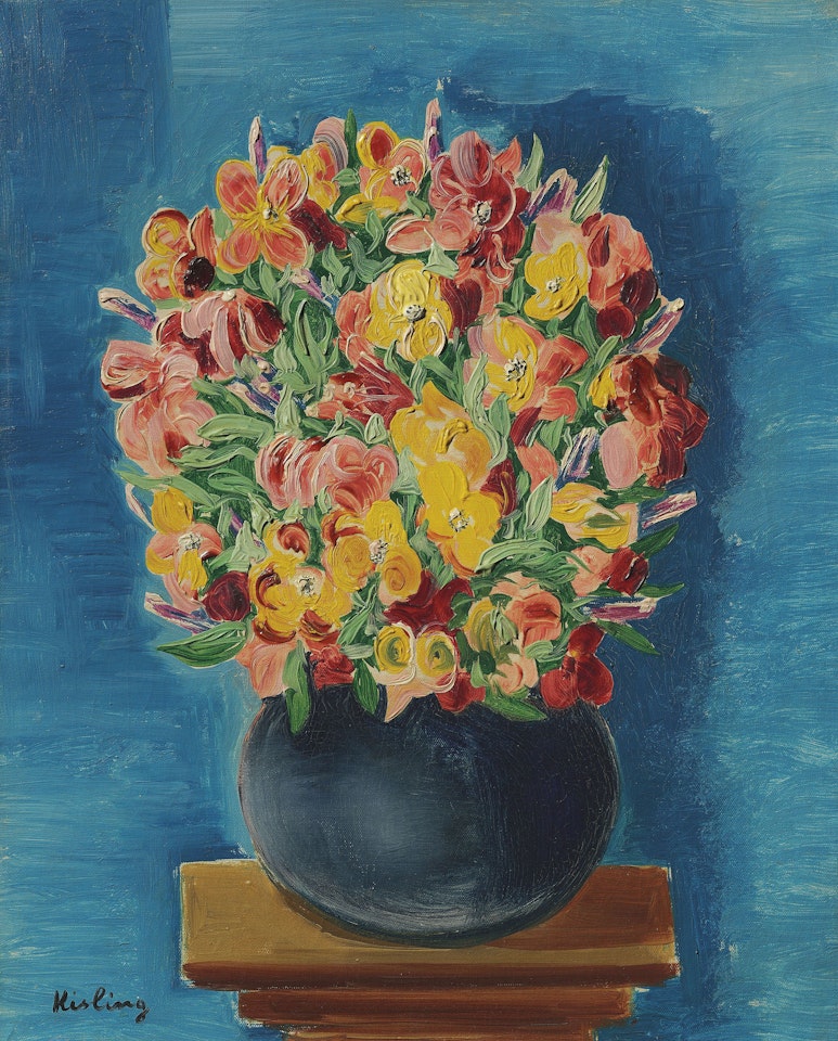 Fleurs by Moïse Kisling