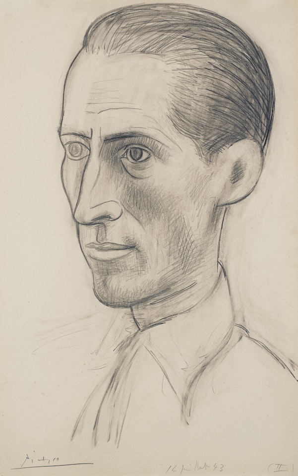 Portrait de Martin Fabiani (II) by Pablo Picasso