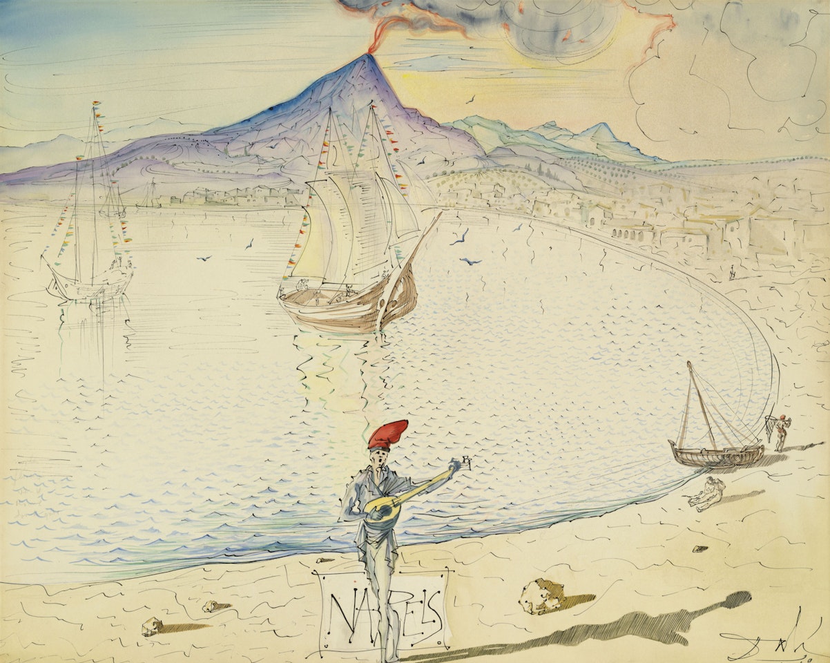 Naples by Salvador Dali