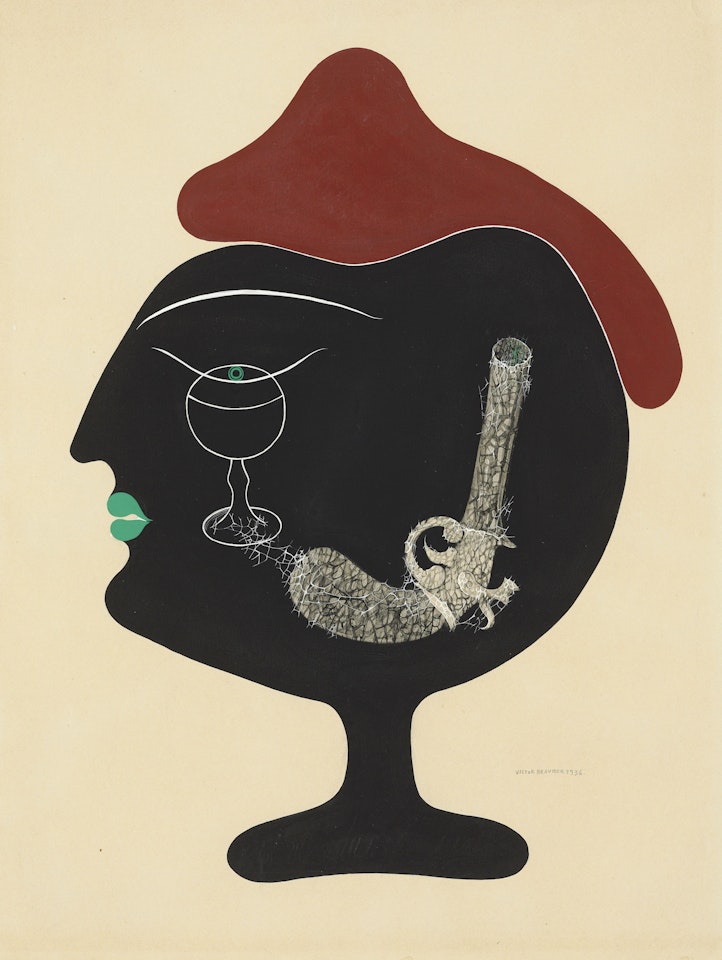 Rire du fleuve et mon mystère by Victor Brauner
