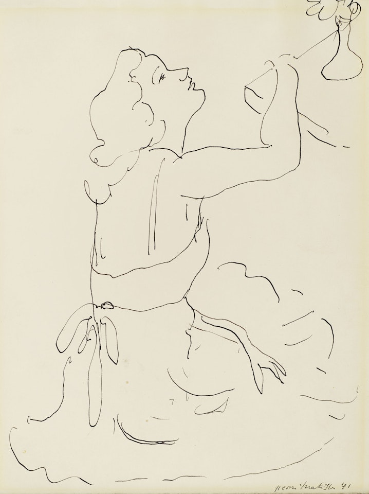 Femme assise by Henri Matisse