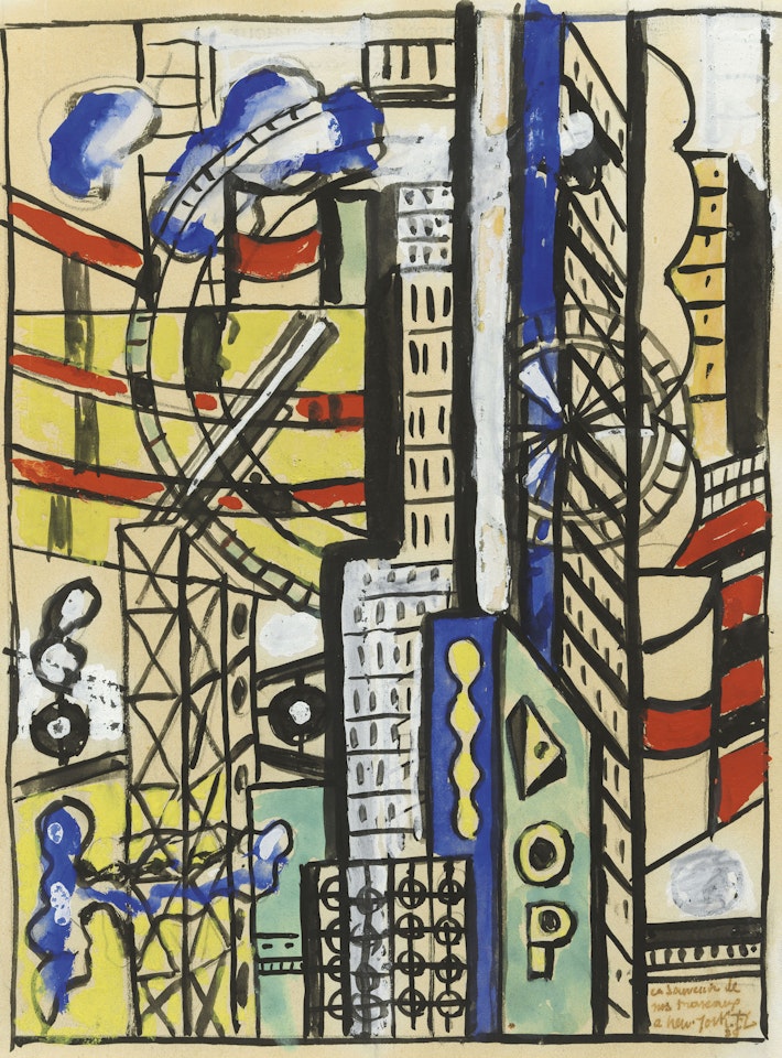 Souvenir de New York by Fernand Leger