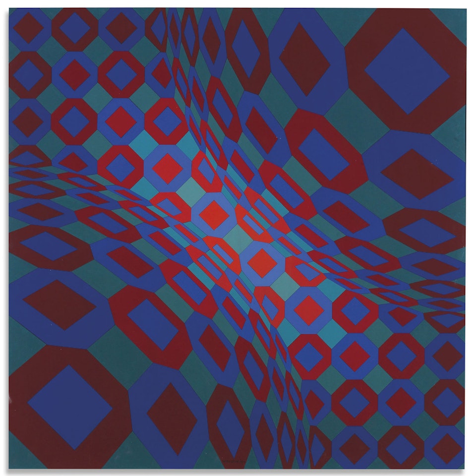 Ondocto-fa by Victor Vasarely