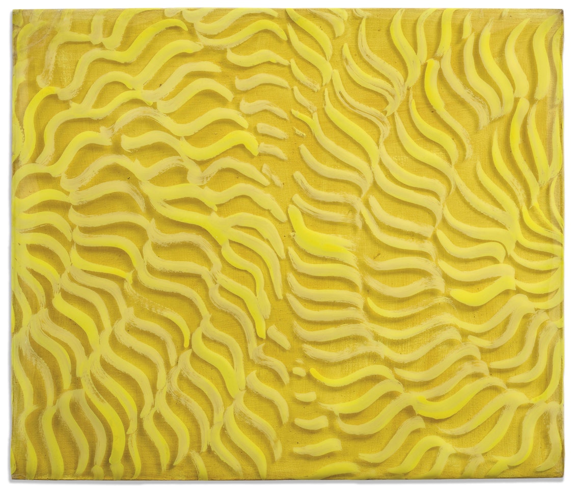 Giallo-giallo (Yellow-yellow) by Carla Accardi
