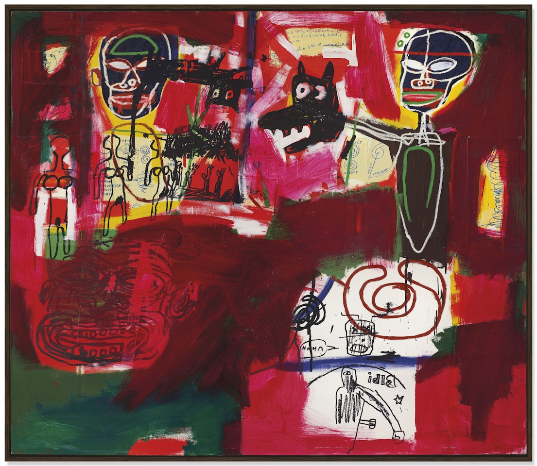 Sabado por la Noche (Saturday Night) by Jean-Michel Basquiat