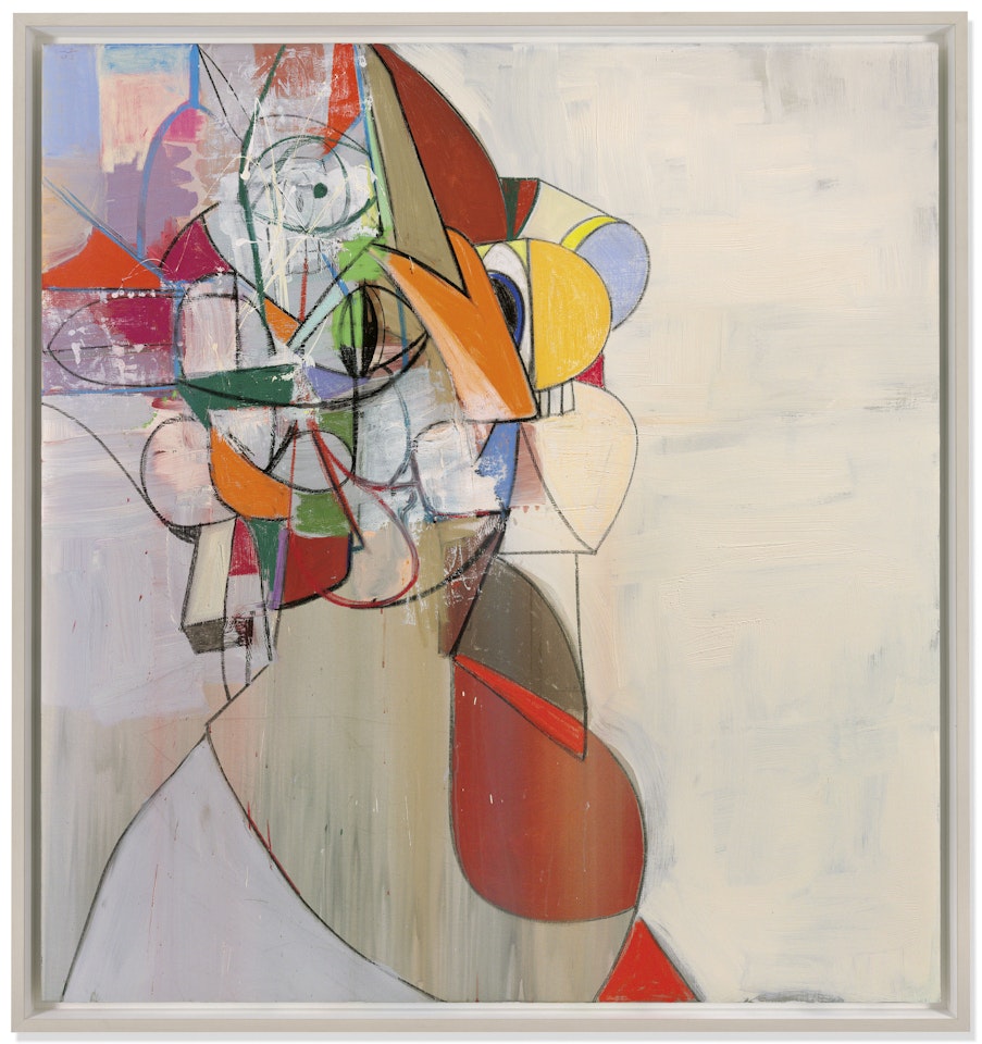 Diagonal Portrait by George Condo