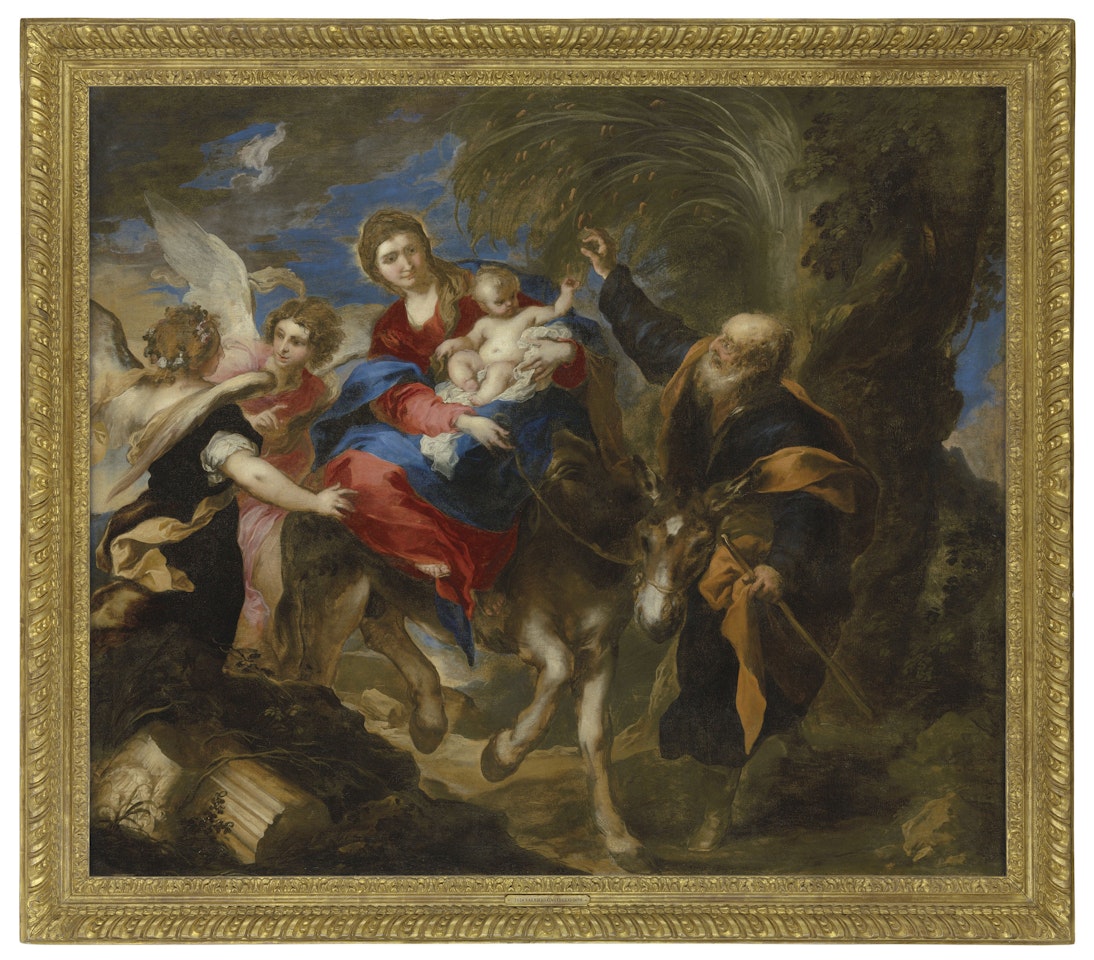 The Flight into Egypt by Valerio Castello
