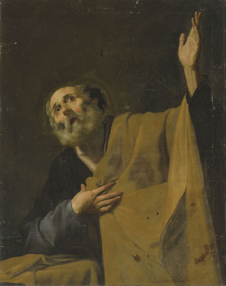 The Penitent Saint Peter by Jusepe de Ribera
