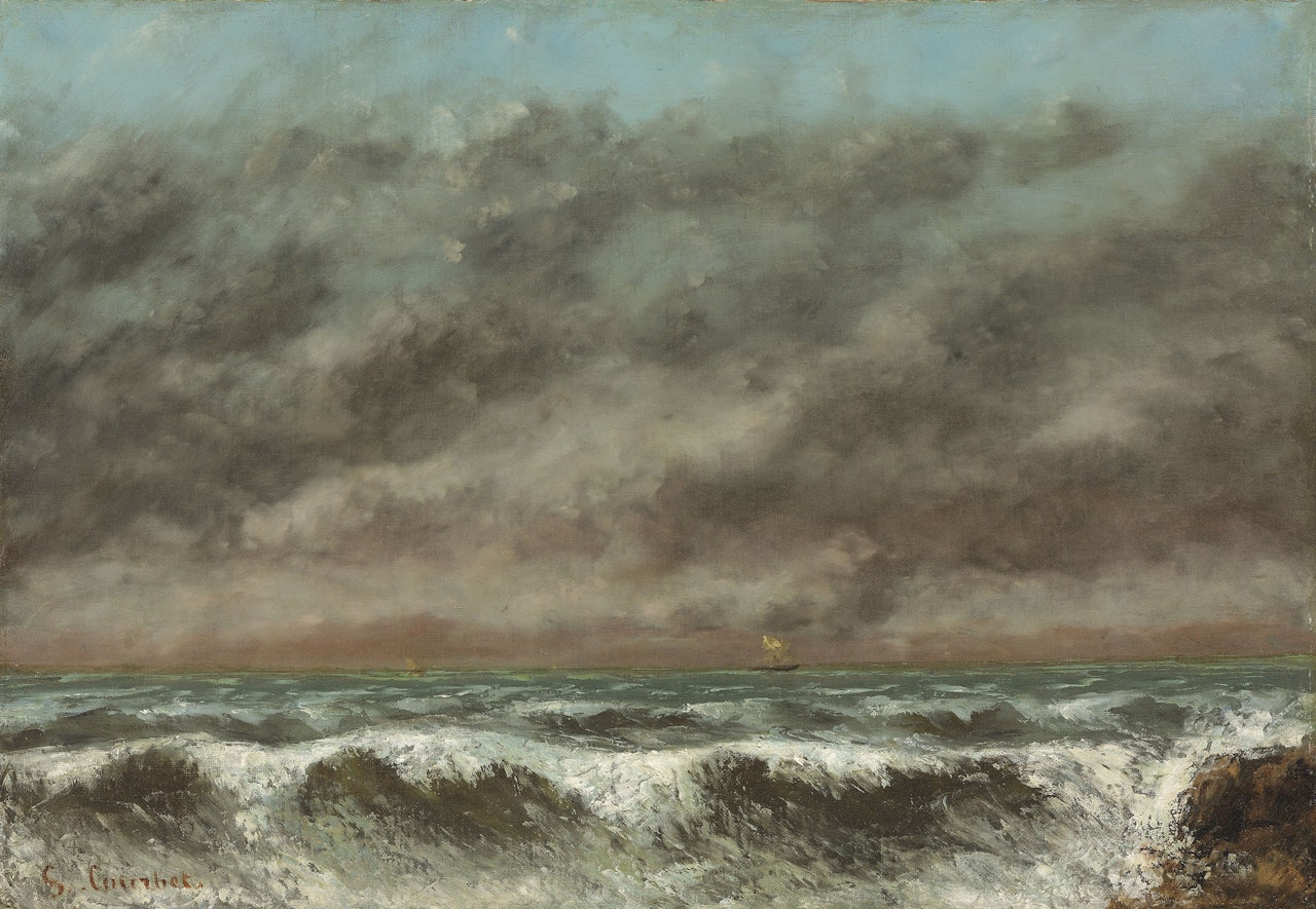 Marine by Gustave Courbet
