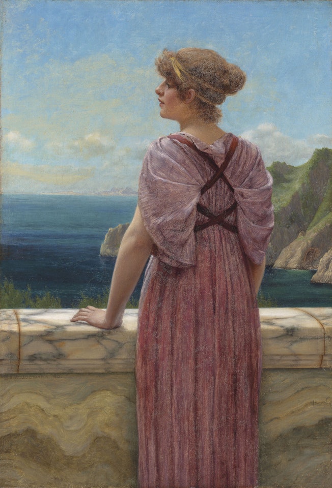 Memories, a study by JOHN WILLIAM GODWARD, R.B.A.