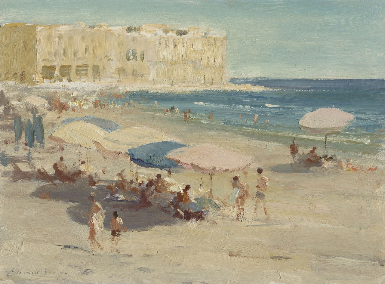 The Beach, Anzio by Edward Seago