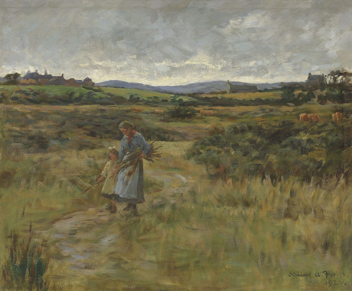 Chyenhall Moor, Cornwall by Stanhope Alexander Forbes