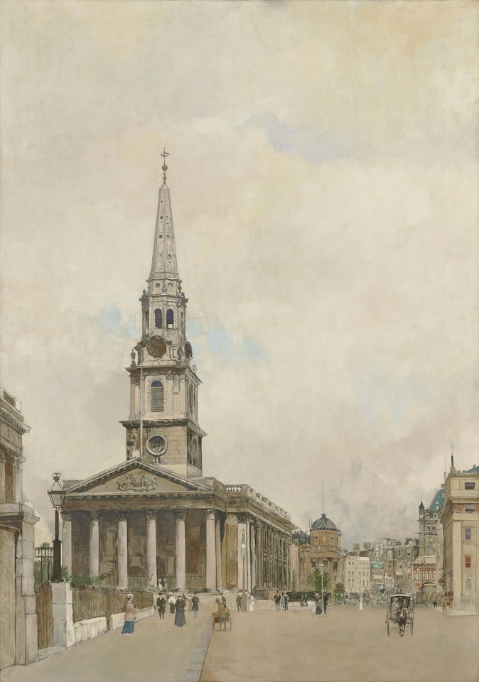 St Martin-in-the-Fields by James Kerr-Lawson
