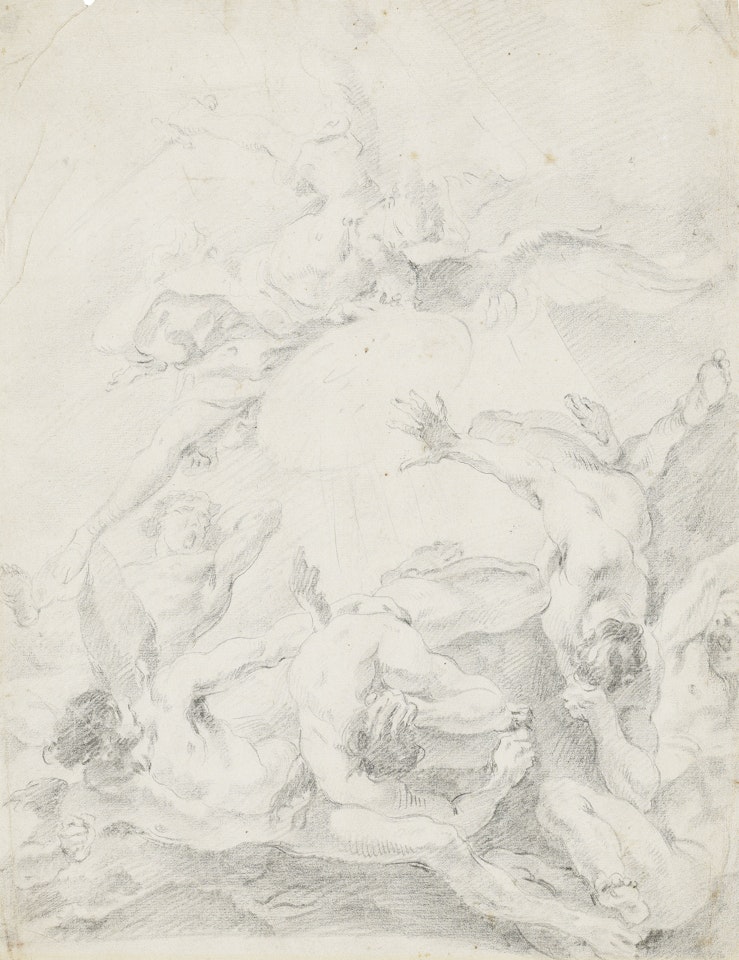 Saint Michael and the Rebel Angels by Giovanni Battista Tiepolo