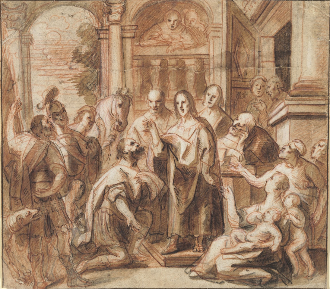 Christ and the Centurion at Capernaum by Jacob Jordaens
