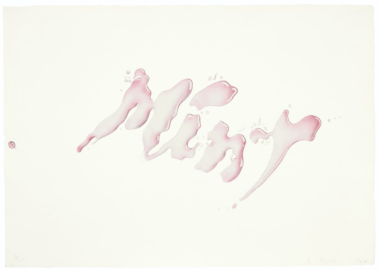 Mint by Ed Ruscha