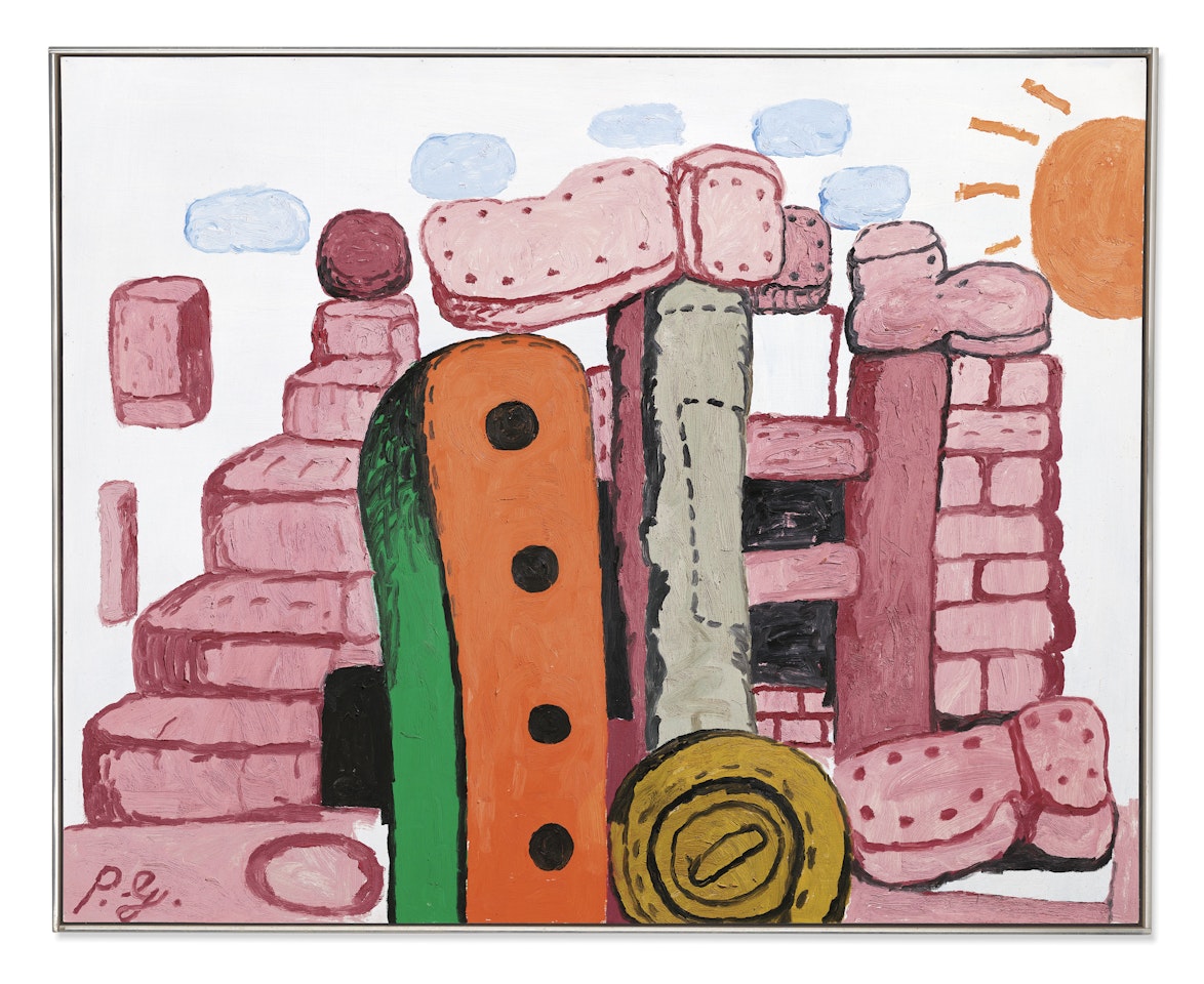 Language I by Philip Guston
