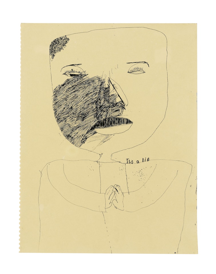 It's a Lie by David Hockney