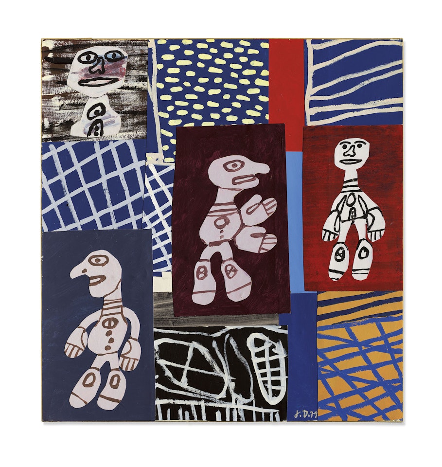 Recensement (Census) by Jean Dubuffet