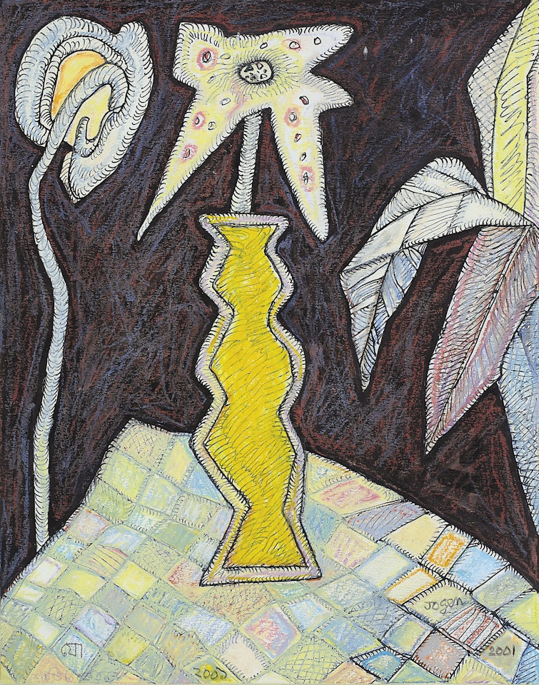Flower Vase by Jogen Chowdhury