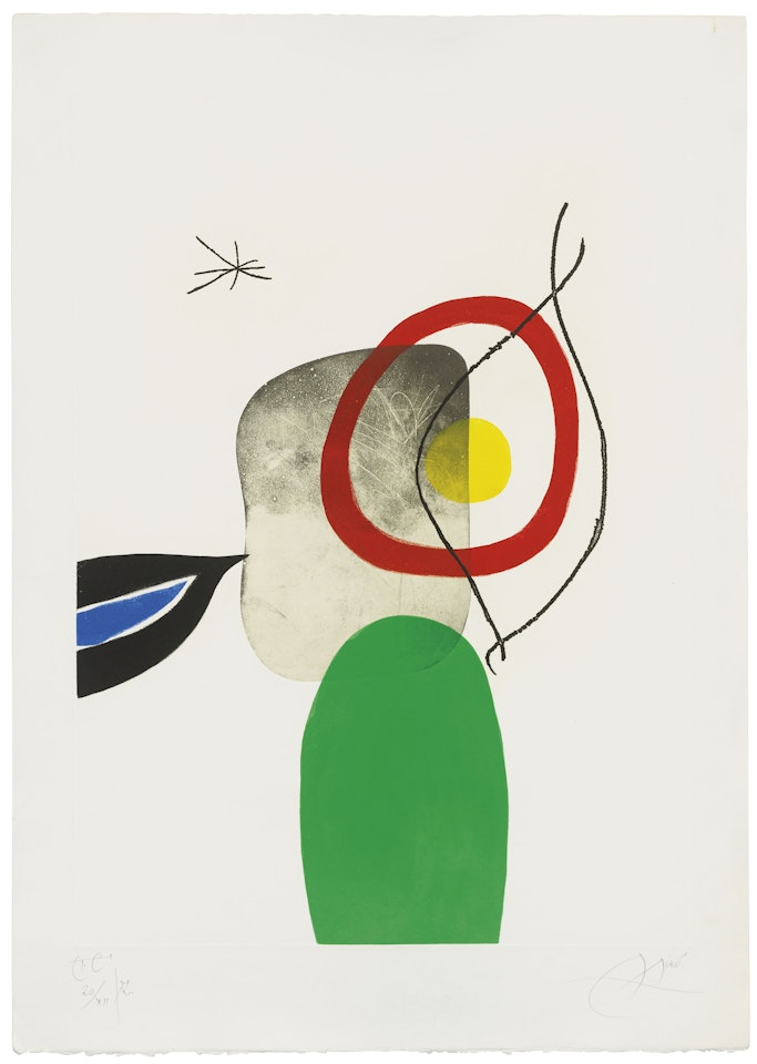 Tir à l'arc by Joan Miró