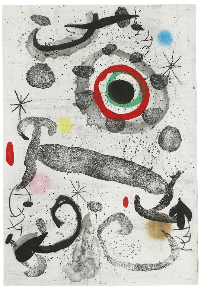 L'astre du marécage by Joan Miró