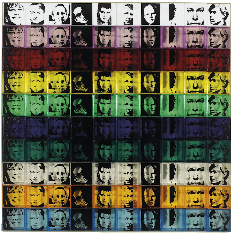 Portraits of the Artists, from: Ten from Leo Castelli by Andy Warhol