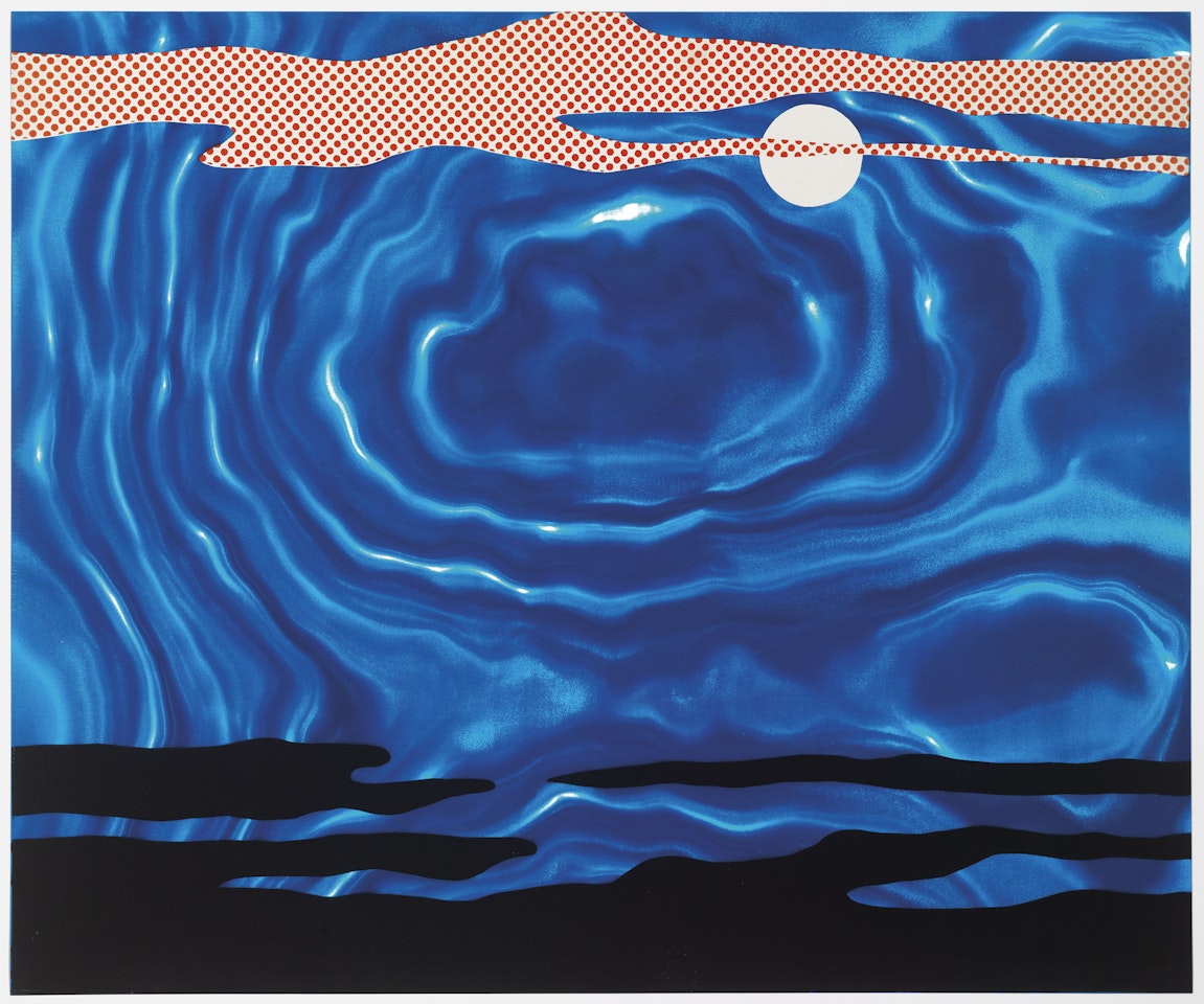 Moonscape, from: 11 Pop Artists, Volume I by Roy Lichtenstein