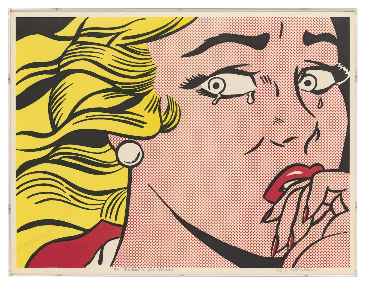 Crying Girl by Roy Lichtenstein