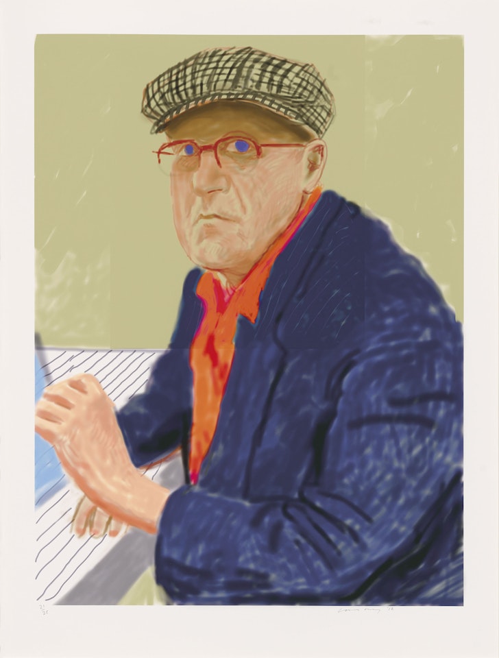 Self-Portrait II, 14 March 2012 by David Hockney