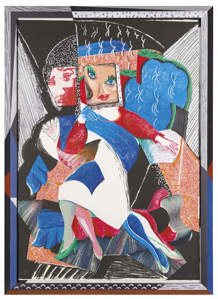 An Image of Celia, from: Moving Focus by David Hockney