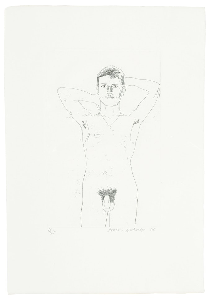 Illustrations for Fourteen Poems from C. P. Cavafy by David Hockney
