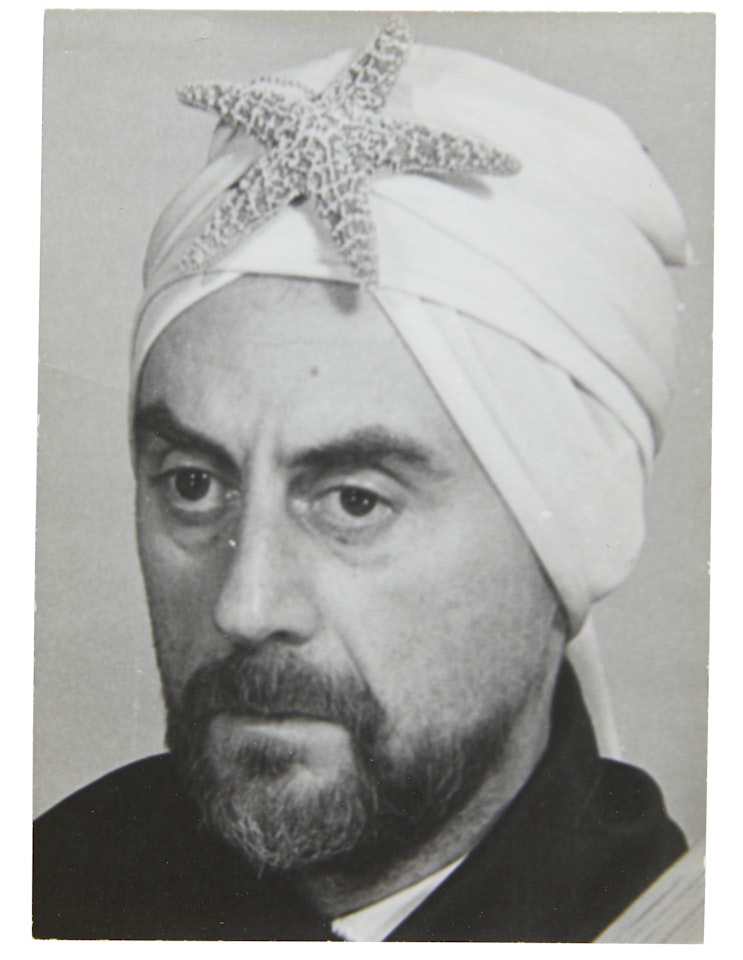 Self-Portrait in Turban by Man Ray