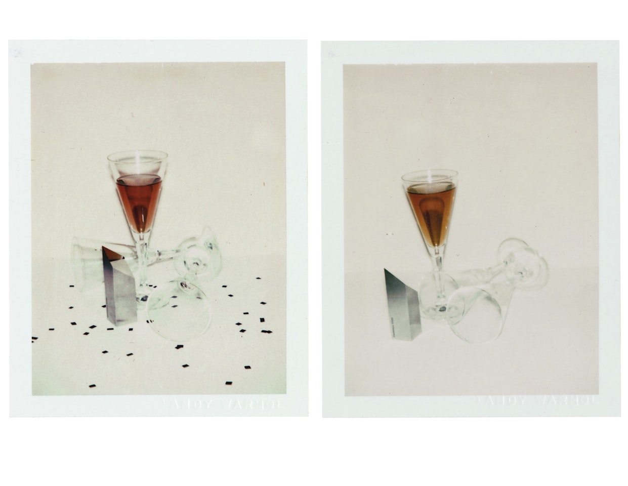 Committee 2000 Champagne Glasses by Andy Warhol