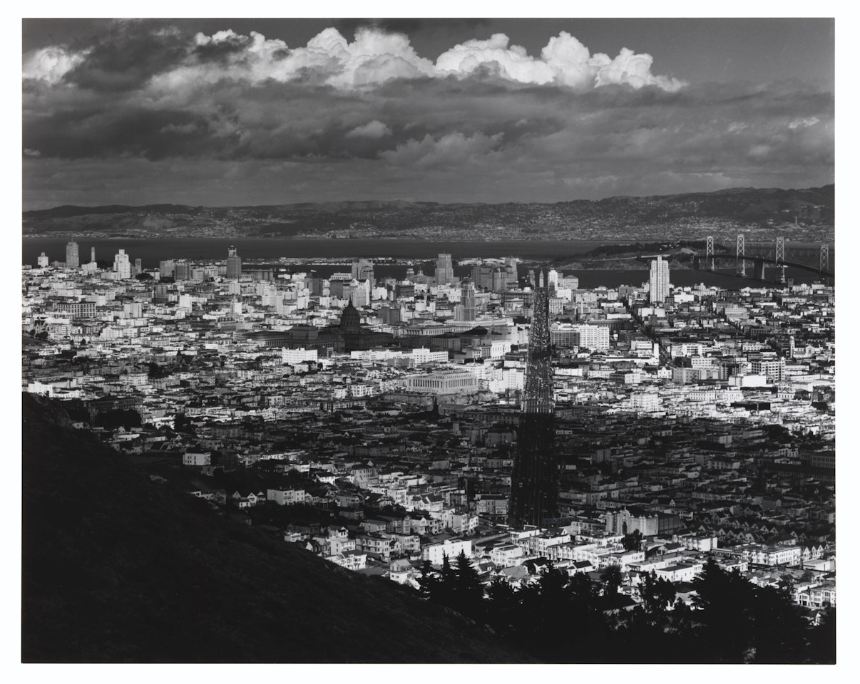 San Francisco from Twin Peaks by Ansel Adams